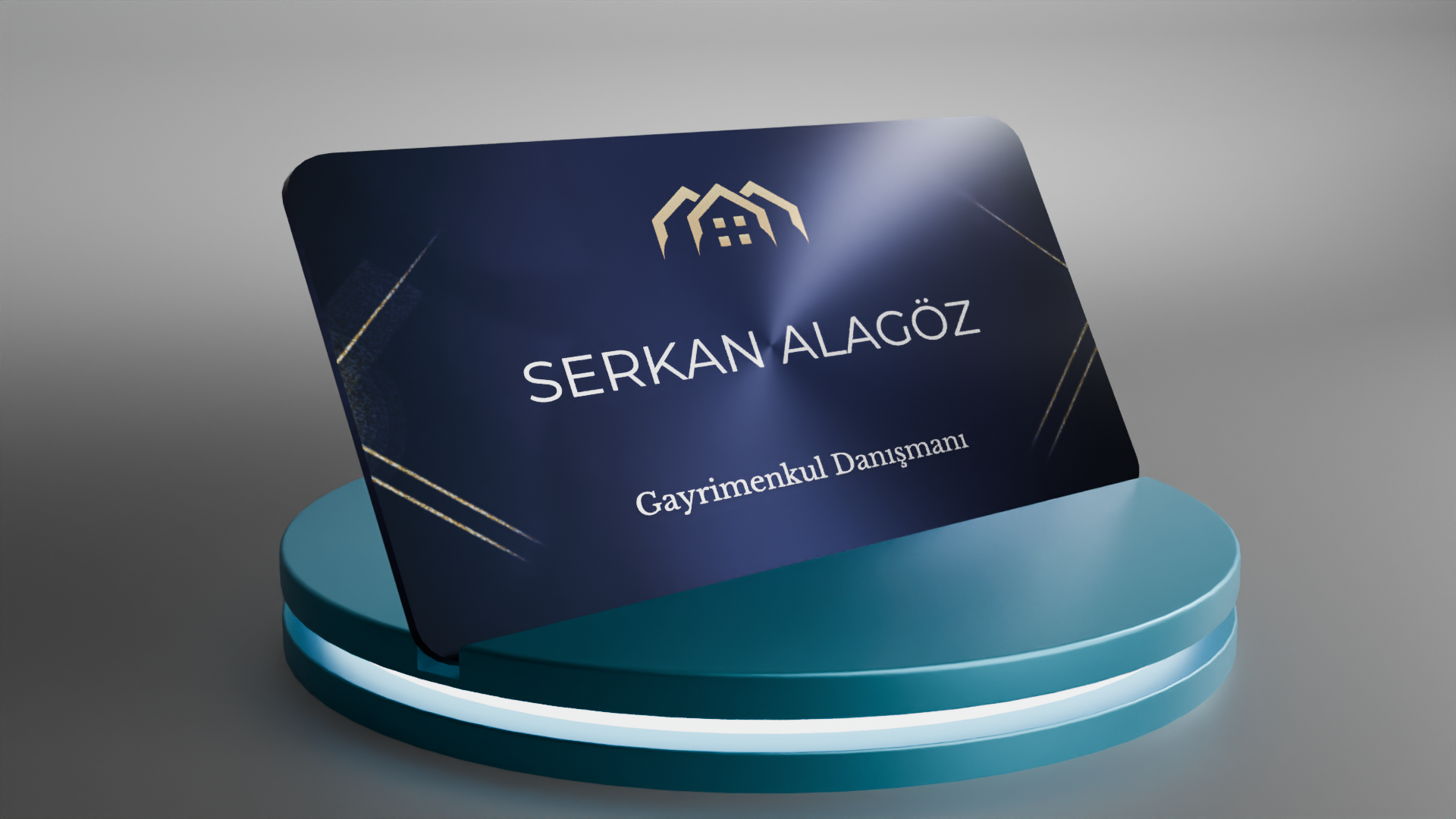 Emlak Danışmanı Kartı - Ön